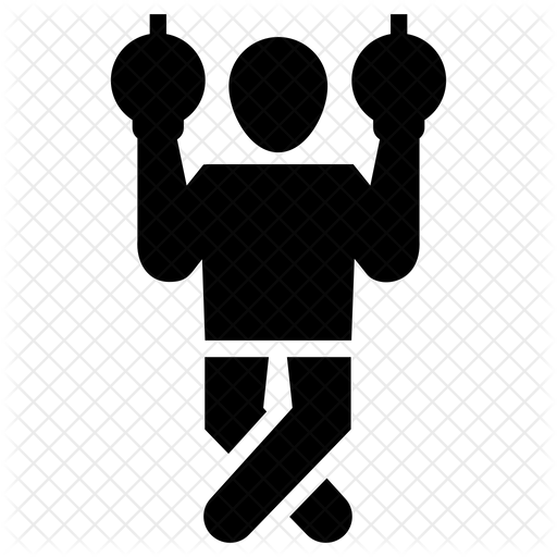 512x512 Gymnastics Icon Of Glyph Style