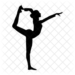 256x256 Side Plank Gymnastic Icon Of Glyph Style