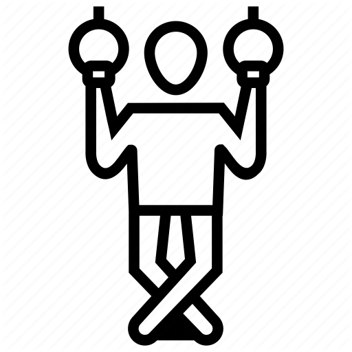 512x512 Athlete, Exercise, Fitness, Gymnast, Gymnastics, Workout Icon