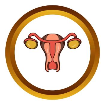 350x350 You Searched For Uterus And Ovaries Icon In Cartoon Style Isolated