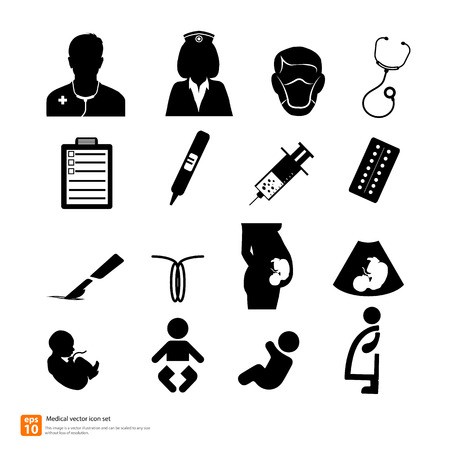 450x450 Doctor Medical Obstetrics And Gynecology Icon Vector