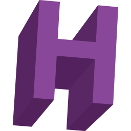 256x256 Letter H Icon Alphabet Iconset Ariil