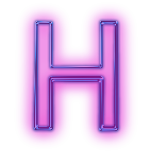 512x512 Simple Letter H Png