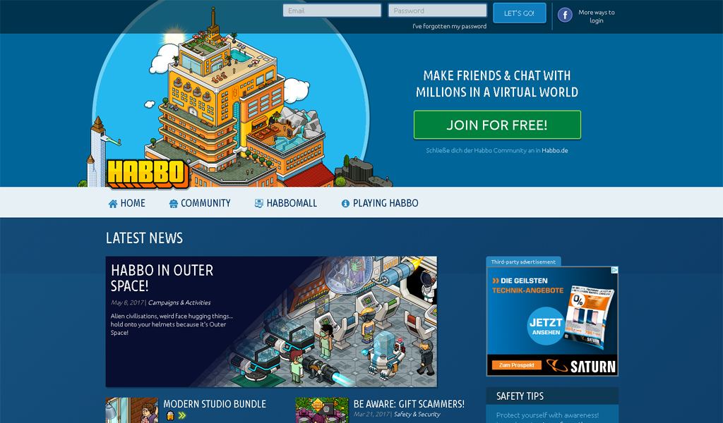 1024x600 Habbo Hotel Wsa