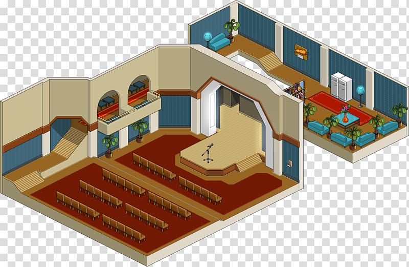 800x521 Habbo Theatre Room Online Chat Music, Hotel Room Transparent