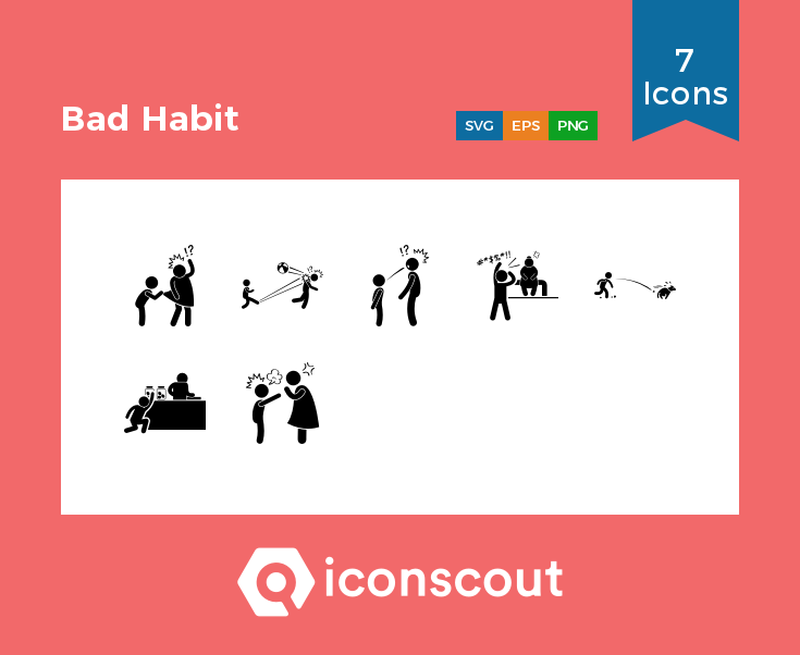 735x602 Bad Habit Icon Pack