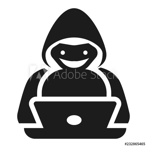 500x500 Hacker Icon Simple Illustration Of Hacker Vector Icon For Web