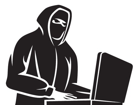 450x348 Computer Hacker Icon Royalty Free Vector Graphics