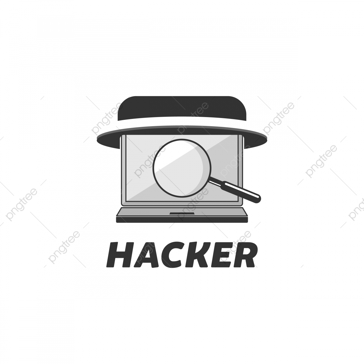 1200x1200 Hacker Logo Design, Hat, Hacker, Icon Png And Vector