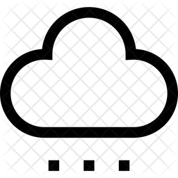 256x256 Hail Icon Of Line Style