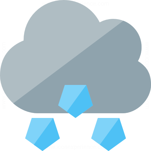 512x512 Iconexperience G Collection Cloud Hail Icon