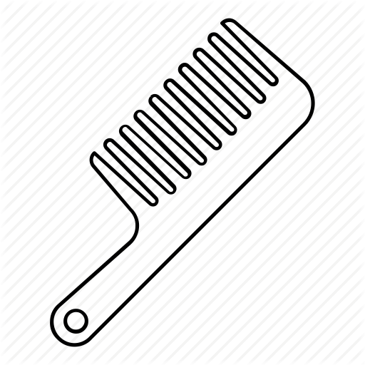 512x512 Brush, Comb, Groom, Hair, Hairbrush Icon