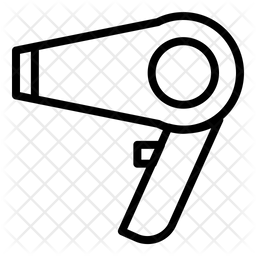 256x256 Hair Dryer Icon Of Line Style