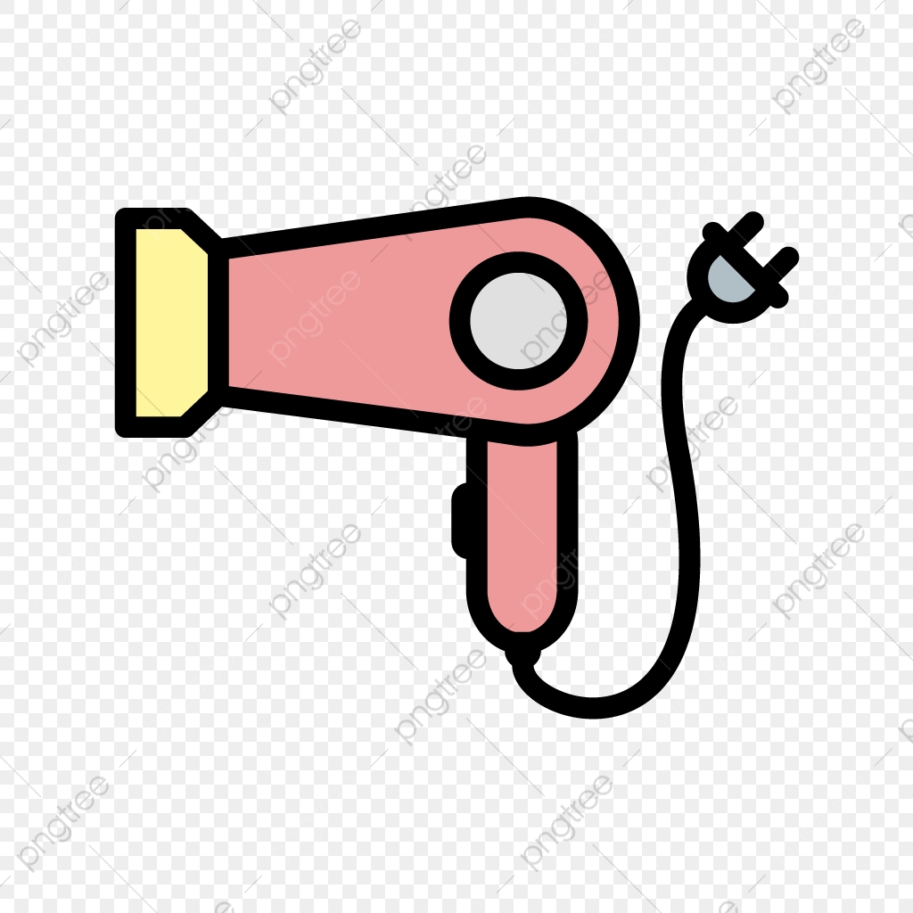 1024x1024 Vector Hair Dryer Icon, Hair, Dryer, Hairdryer Png And Vector