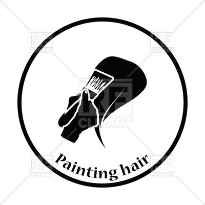 400x400 Painting Hair Icon