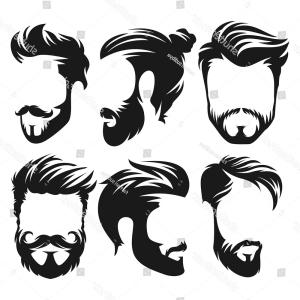 300x300 Haircut Line Icon Barber And Hairstyle Barber Vector Catamart