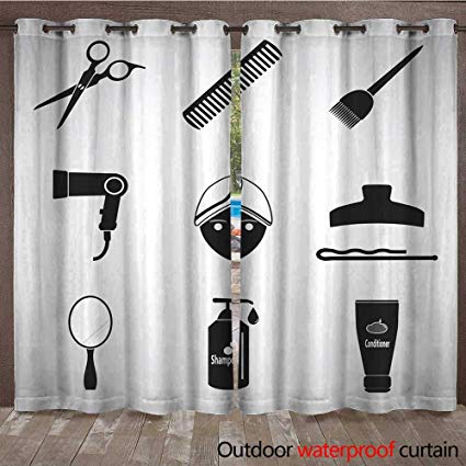 425x425 Renteriadecor Home Patio Outdoor Curtain Hair Salon
