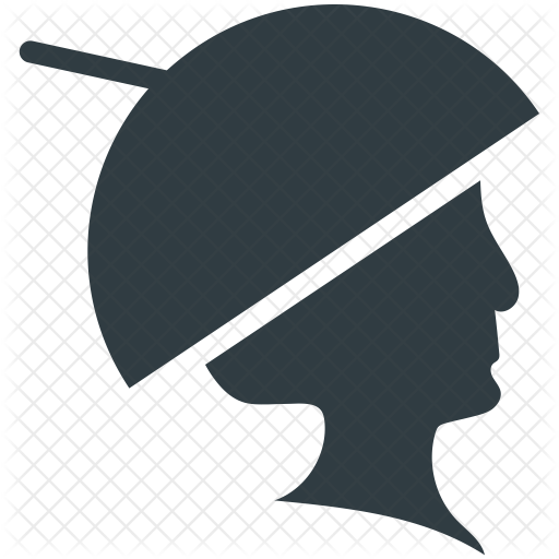 512x512 Hair Icon Of Glyph Style