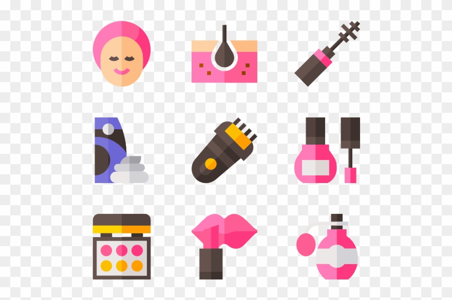880x585 Hair Salon Icons