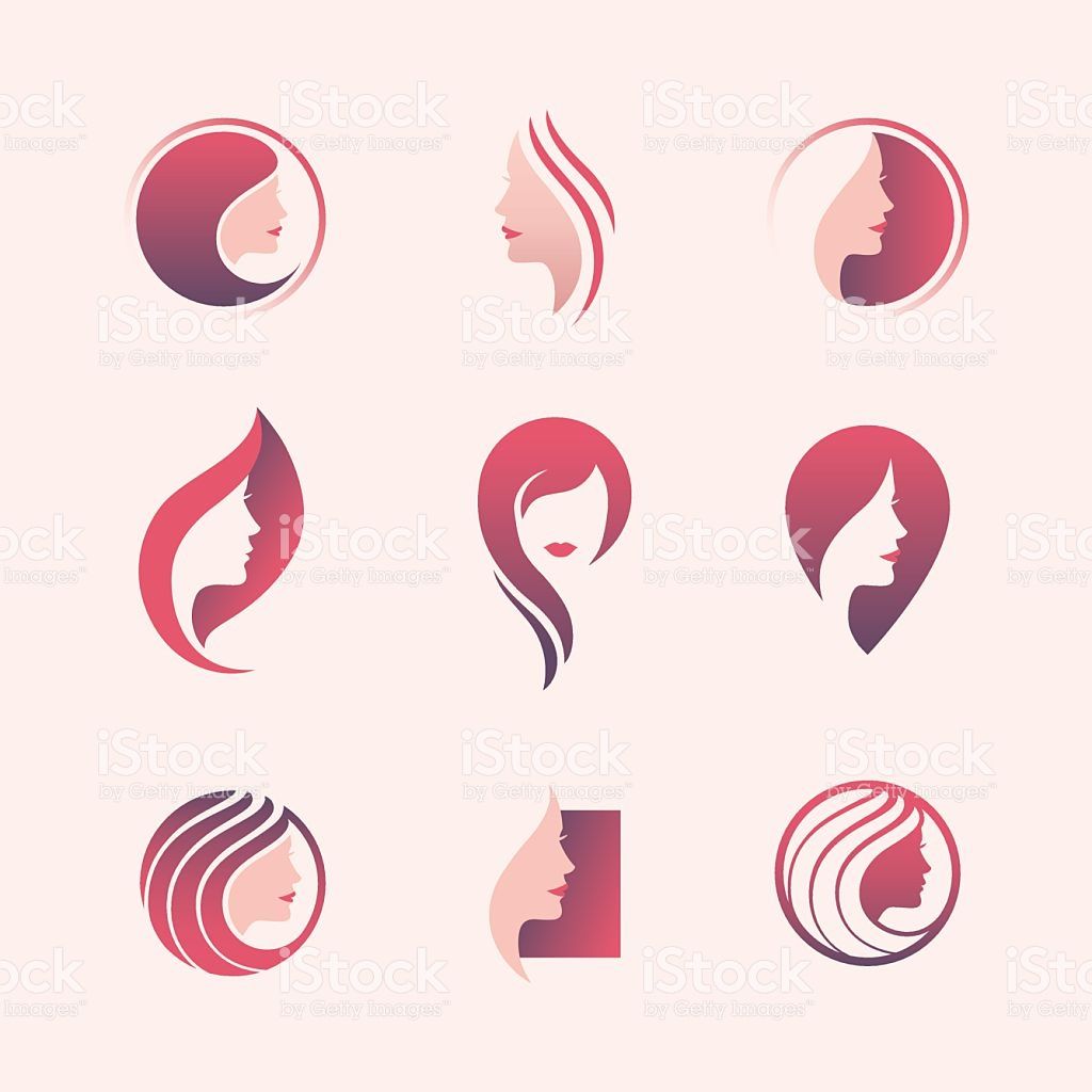 1024x1024 Icon Set For Beauty Salon, Hair, Face And Skin Care Product