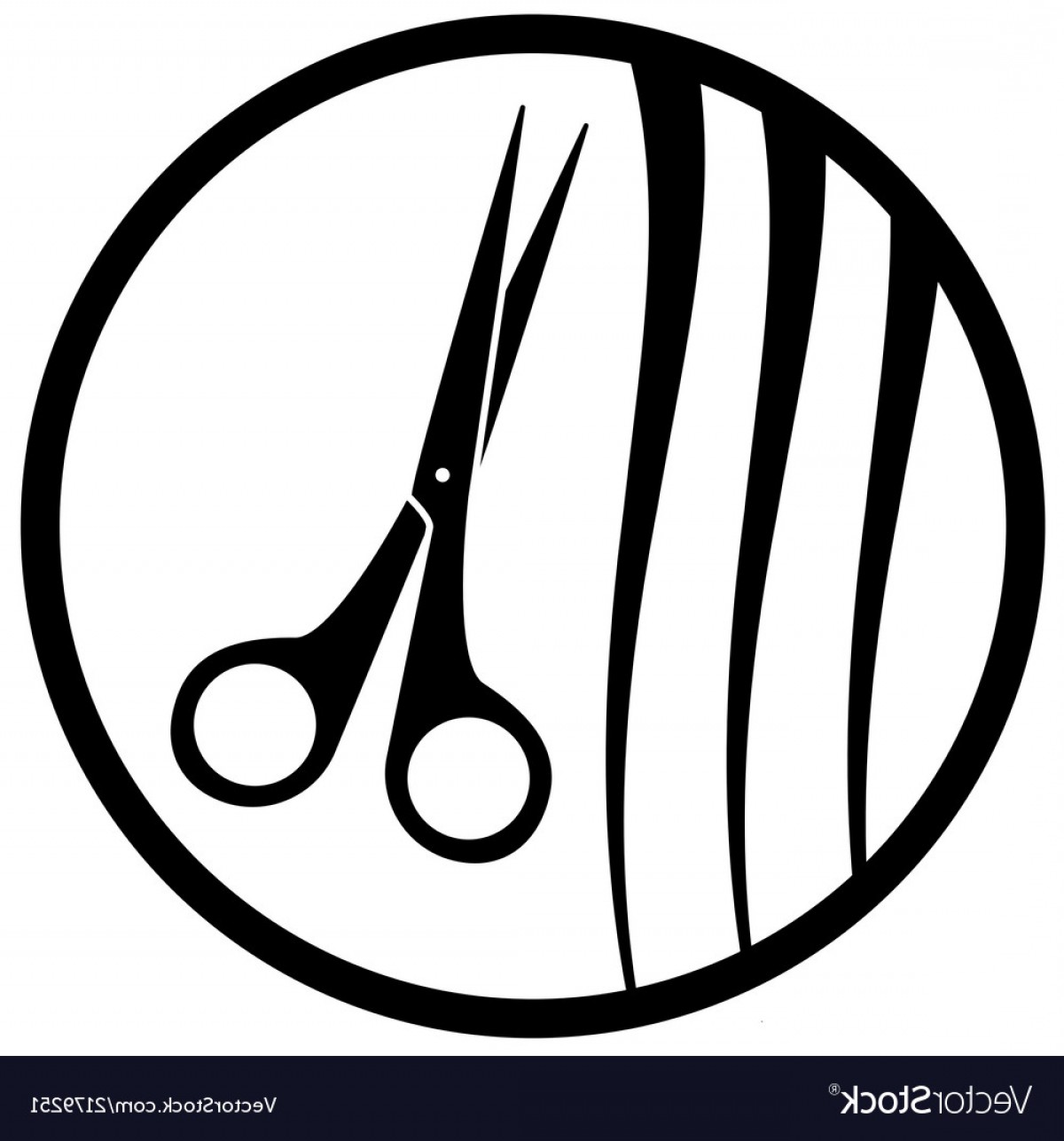 1200x1287 Round Hair Salon Icon Vector Hoodamathrun