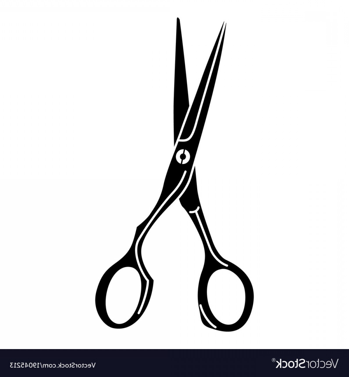 1200x1296 Hair Shears Vector Catamart