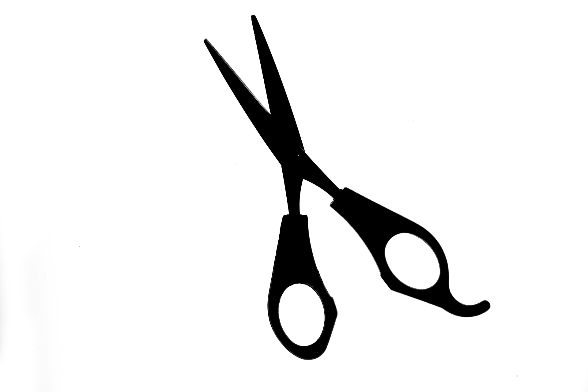 Twisted kneeling scissors