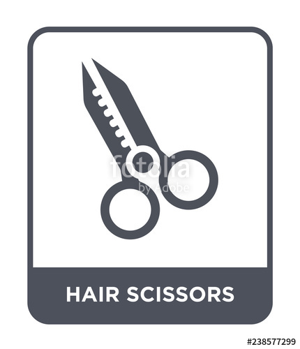 430x500 Hair Scissors Icon Vector Stock Image And Royalty Free Vector