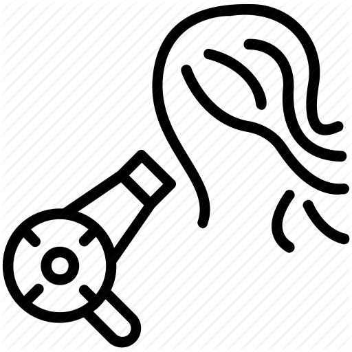 512x512 Blow Dry, Dryer, Hair Cut, Hair Drying, Hair Styling Icon