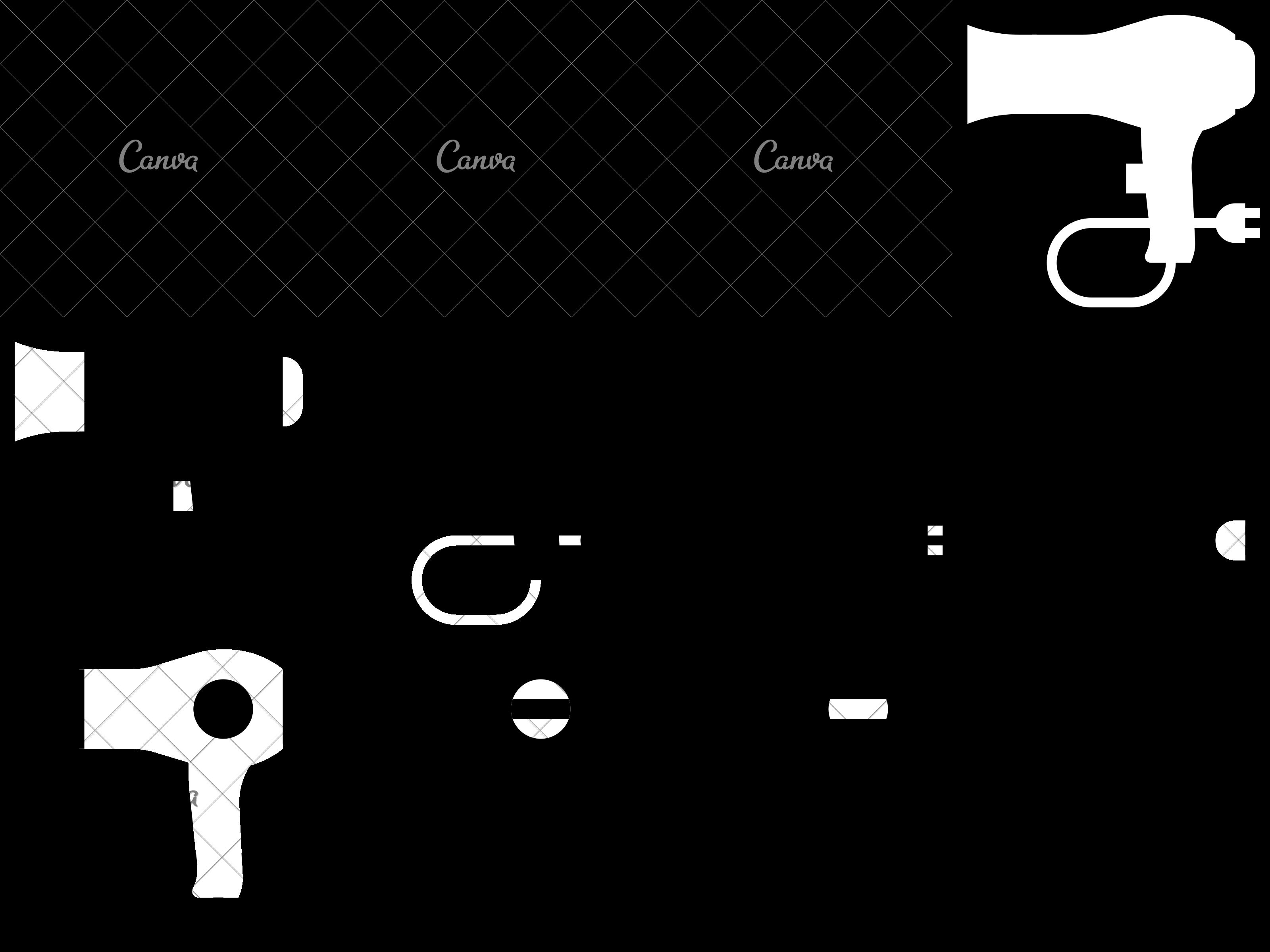 3200x2400 Hair Dryer Hair Styling Salon Cosmetics Beauty Icon