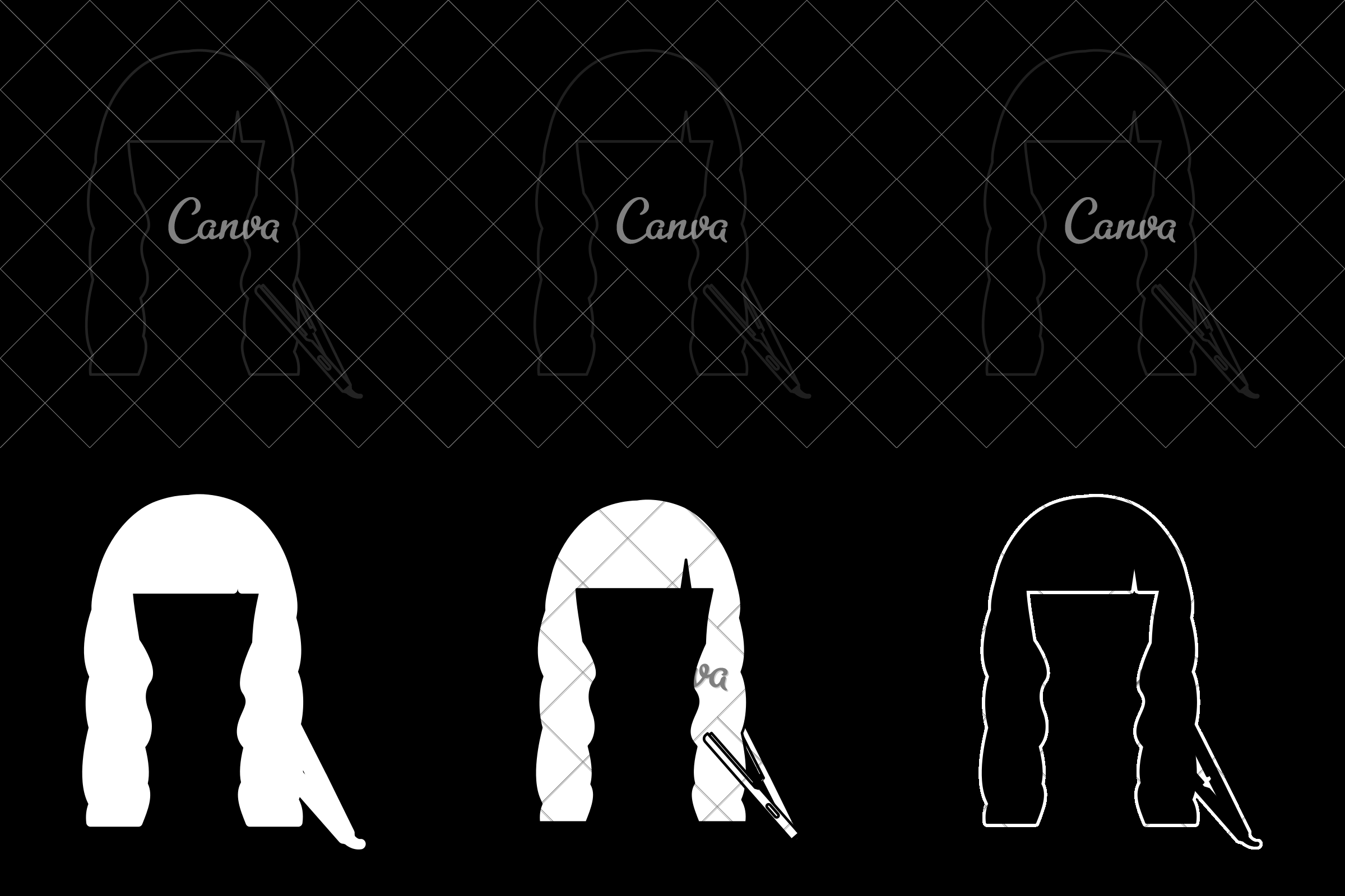 2400x1600 Hair Styling Icon