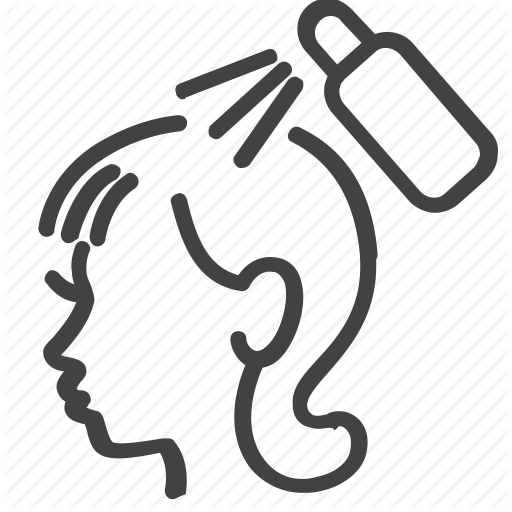 512x512 Barber, Hair, Service, Styling, Woman Icon