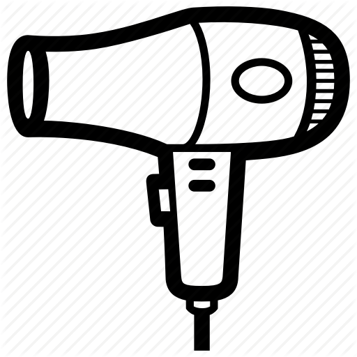 512x512 Blow, Care, Dryer, Gun, Hair, Heater, Styling Icon