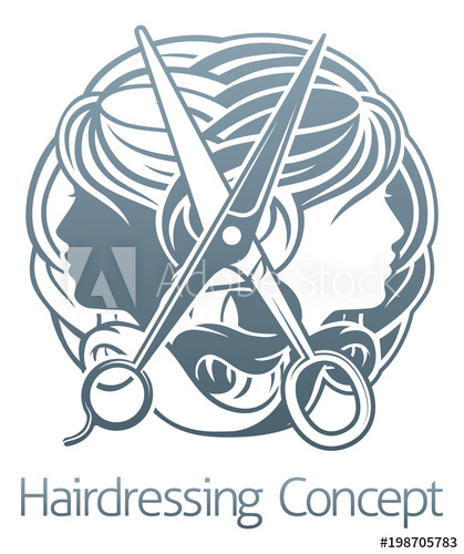 419x500 Hair Salon Stylist Hairdresser Icon