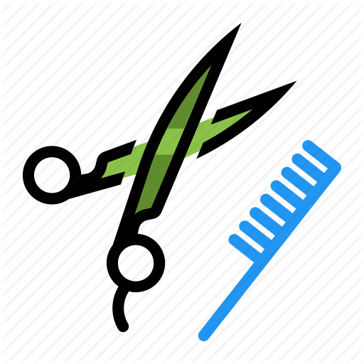 512x512 Barber, Cutter, Hair, Hairdresser, Stylist Icon