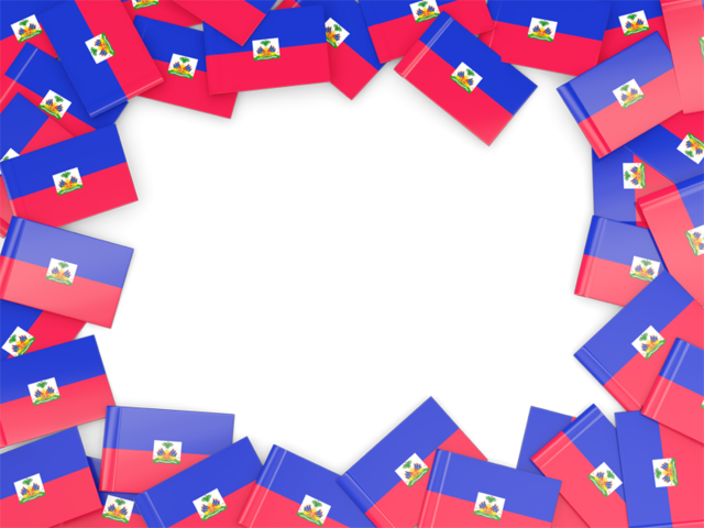640x480 Flag Frame Illustration Of Flag Of Haiti