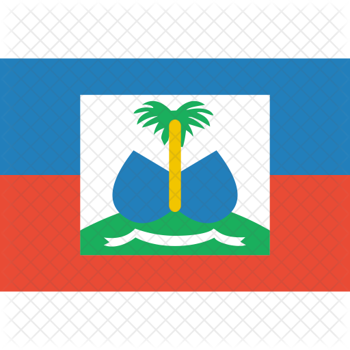512x512 Haiti Flag Icon Of Flat Style