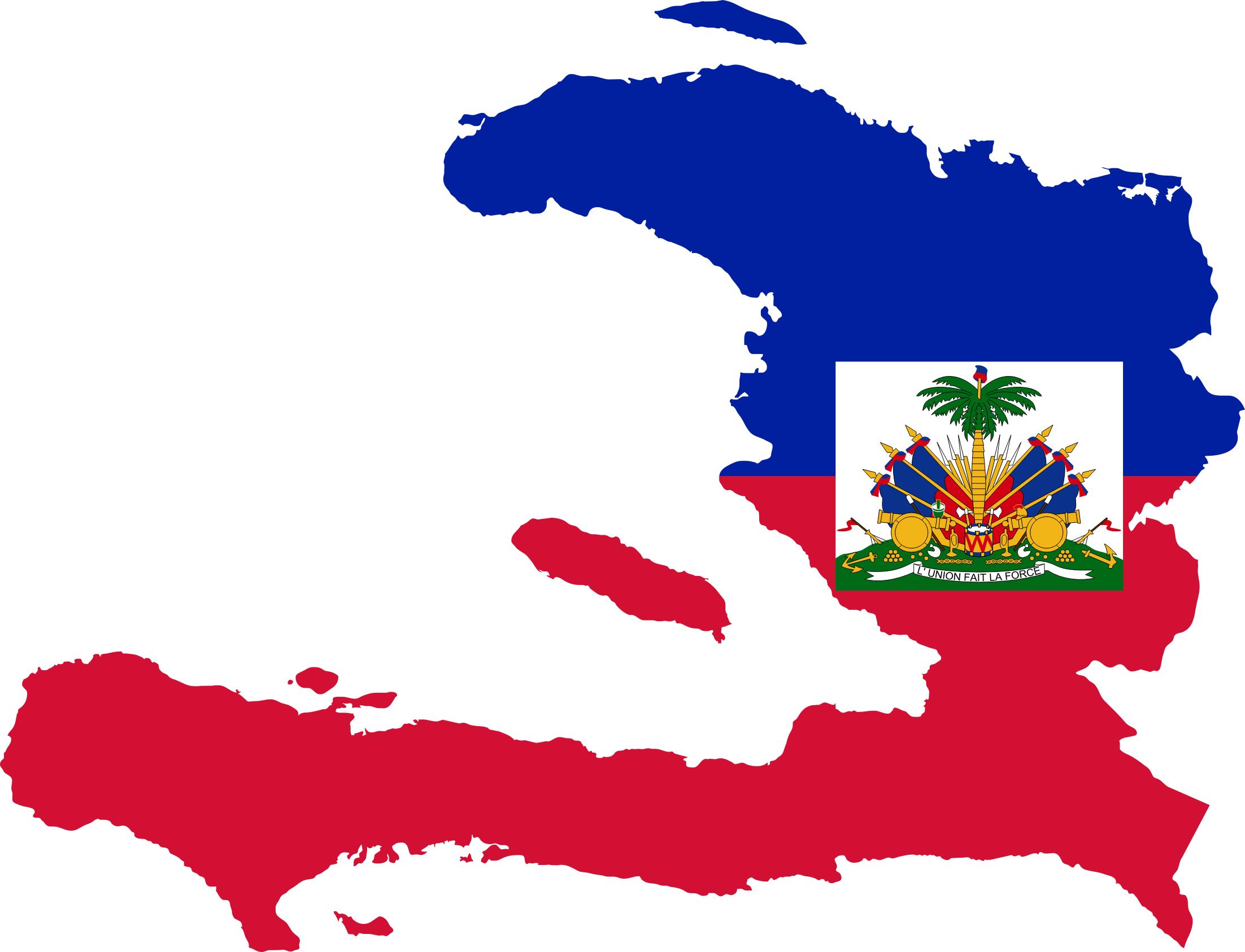 2204x1686 Haiti Map Flag Icons Png