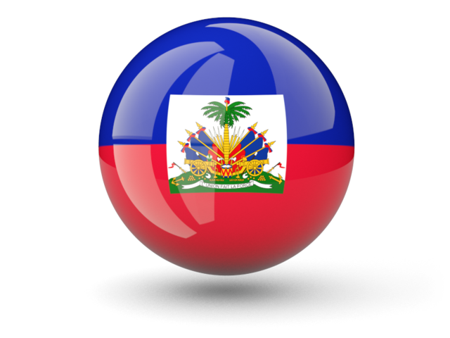 640x480 Sphere Icon Illustration Of Flag Of Haiti