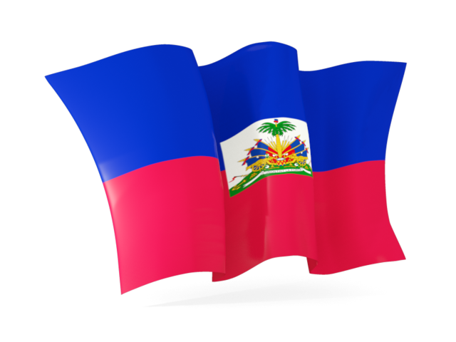 640x480 Waving Flag Illustration Of Flag Of Haiti