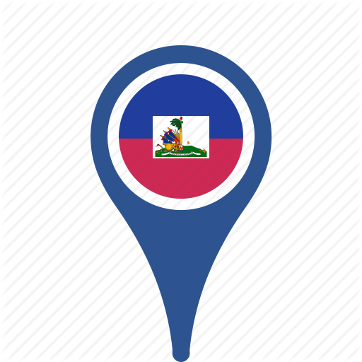 512x512 Country, County, Flag, Haiti, Map, National, Pn