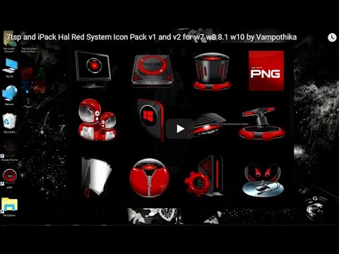 480x360 Hal Red Icon Pack For Windows Ipack