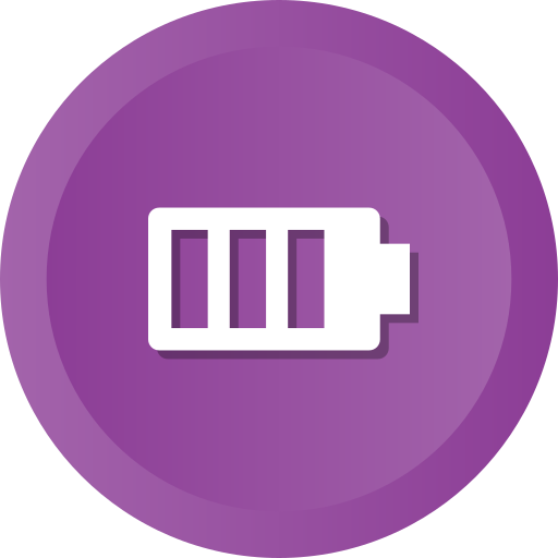 512x512 Battery, Electronic, Device, Phone, Full, Hal Icon Free Of Ios