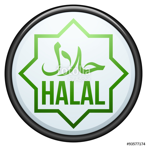 500x500 Halal Icon Stock Image And Royalty Free Vector On Fotolia