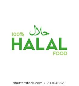260x280 Muslim Traditional Halal Food Icon Vector Badges, Logo, Tag