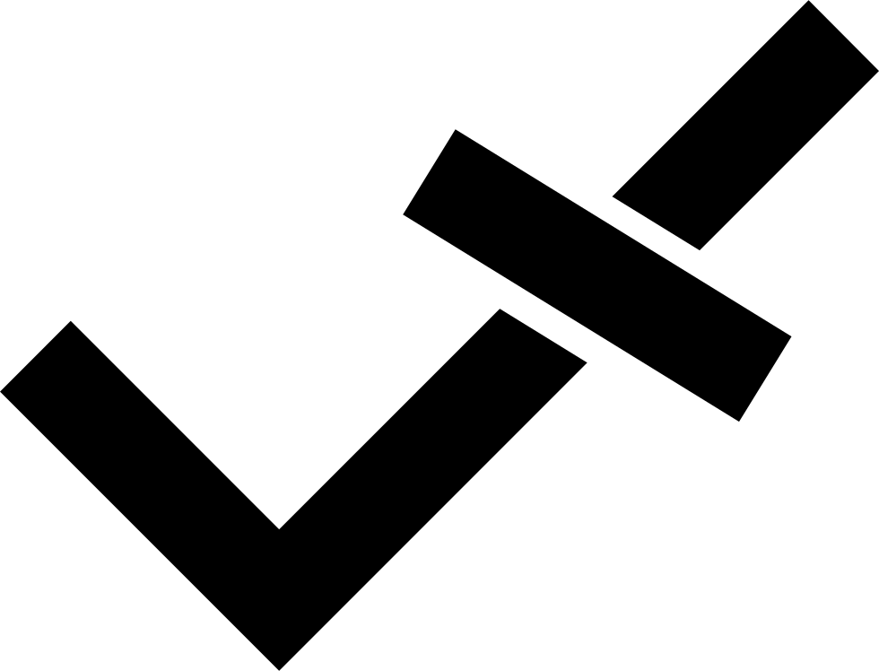 980x748 Half Correct Png Icon Free Download