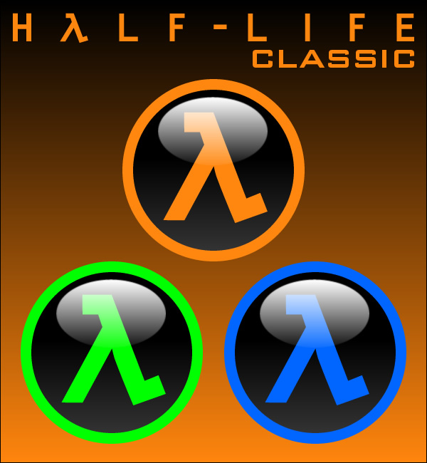 600x650 Half Life Classic Icons