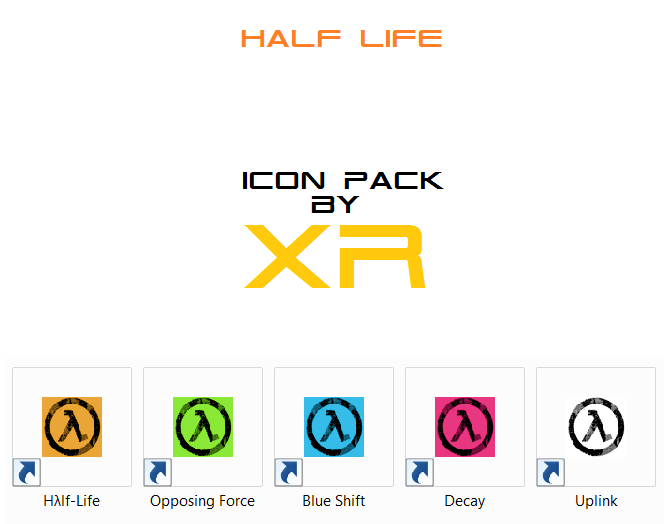 670x524 Half Life Icon Pack