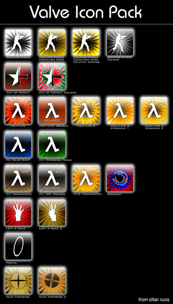 342x601 Valve Icon Pack