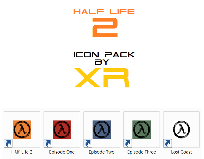 670x524 Half Life Icon Pack